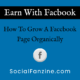 How To Grow A Facebook Page Organically