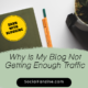 Why is my blog not getting enough traffic